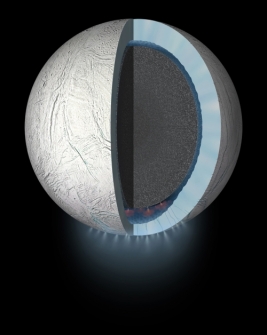 Enceladus global ocean