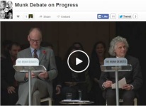 World is much better now and will continue - Ridley and Pinker win debate